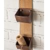 Hanging Utility Belt Organizer with 5 Metal Pockets