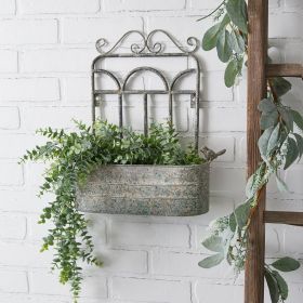 Vertical Garden Fence Wall Planter - Enhance Your Outdoor Space with this Stylish Planting Solution