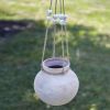 Handcrafted Clay Water Pot Planter - Rustic Garden Decor with Drainage Hole