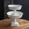 Southern Patisserie Stands - Set of Two  Elegant Dessert Display Stands for Parties and Events