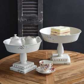 Southern Patisserie Stands - Set of Two  Elegant Dessert Display Stands for Parties and Events